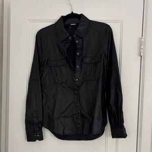 Black Button-Up Shirt